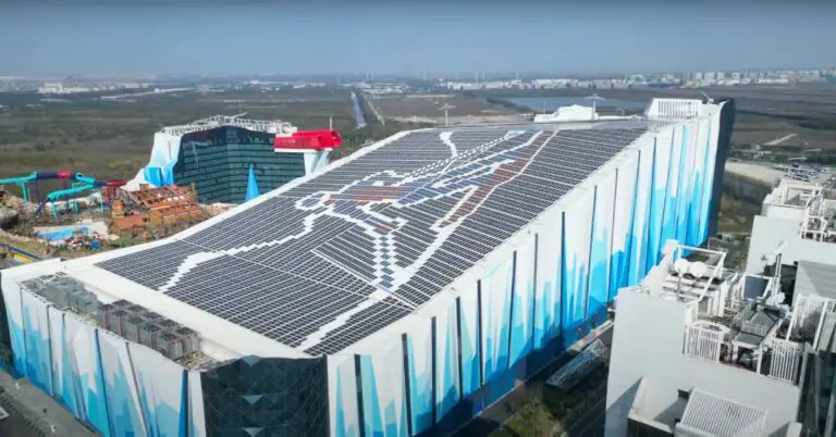 L+ ski resort Shanghai drone photo