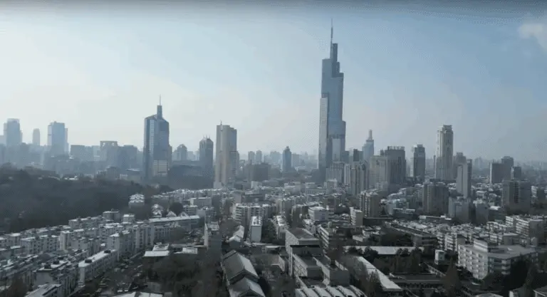 nanjing by drone