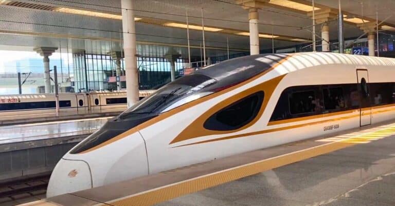 Chinese high speed train
